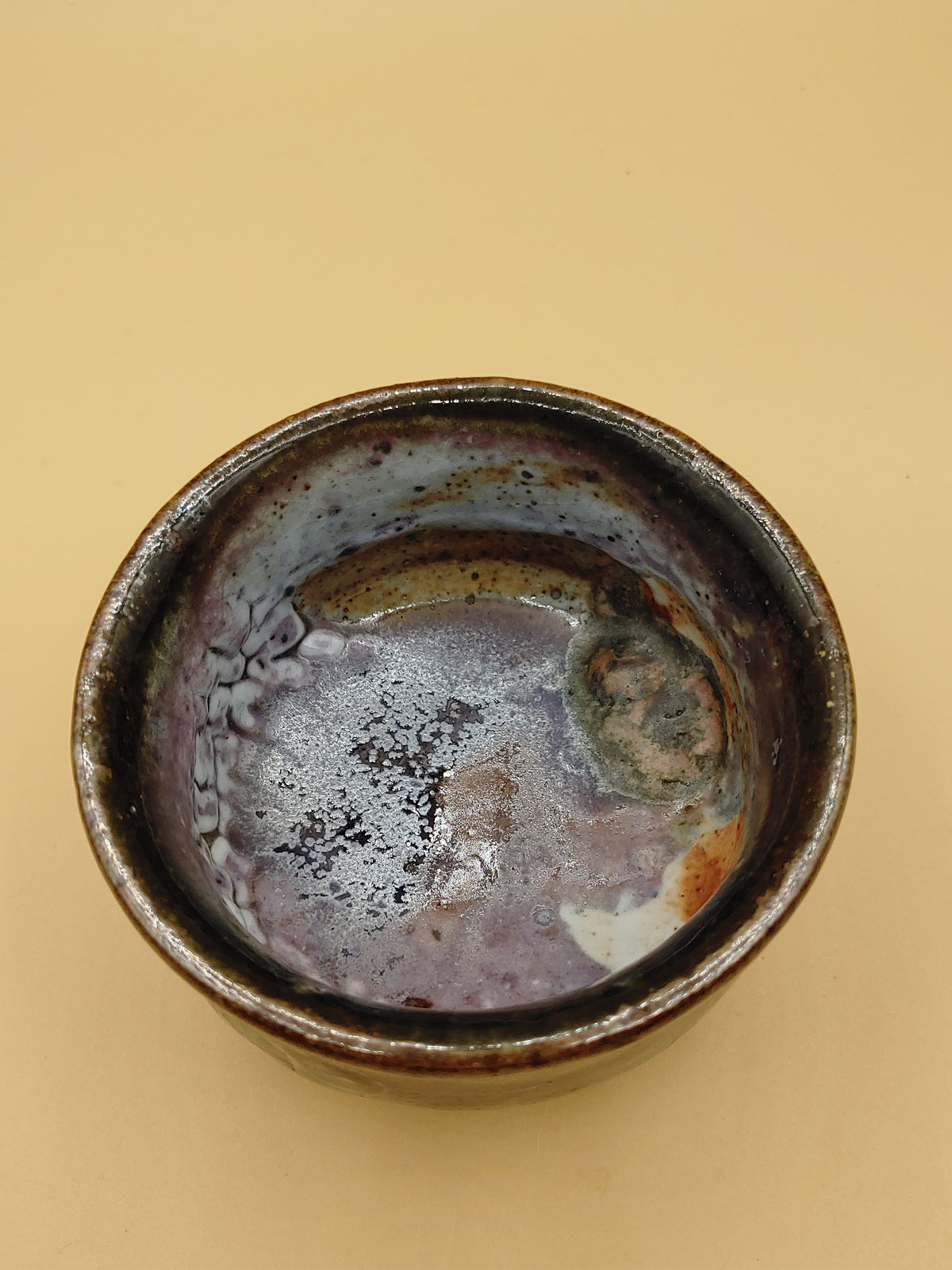 Aurora in Clay — Shino Wood-Fired Chawan — product view 4