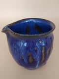 The Deep Blue Eye — Shino Wood-Fired Tea Pitcher