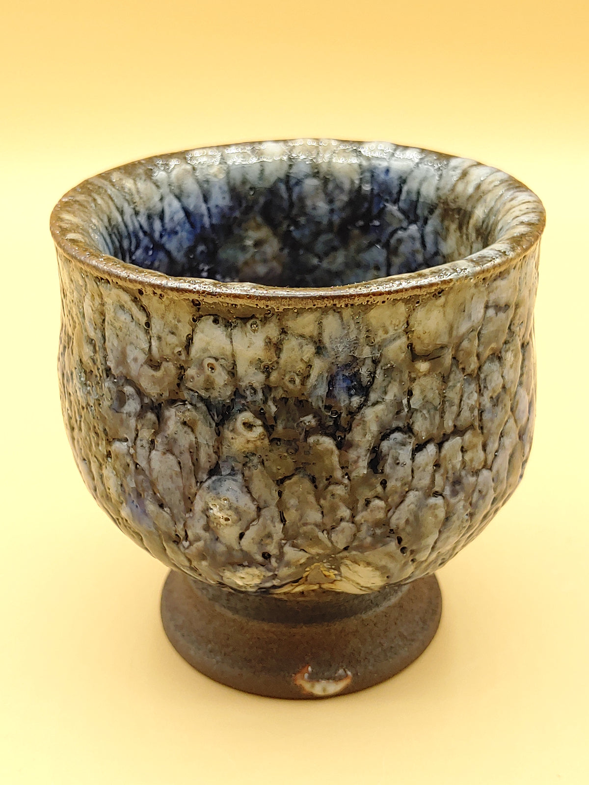 The Nebula Cup — Shino Wood-Fired Teacup — product view 2