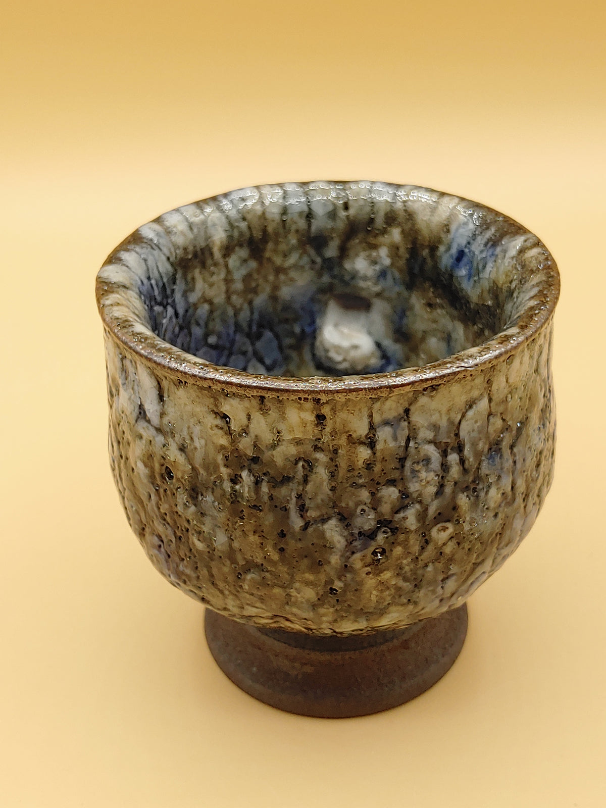 The Nebula Cup — Shino Wood-Fired Teacup — product view 3