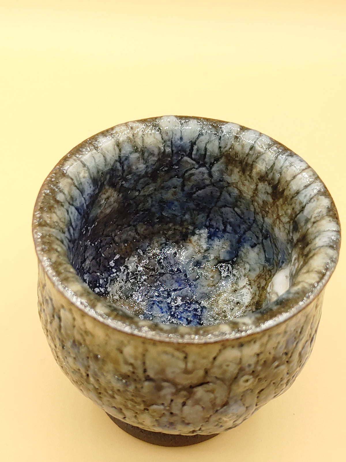 The Nebula Cup — Shino Wood-Fired Teacup — product view 5