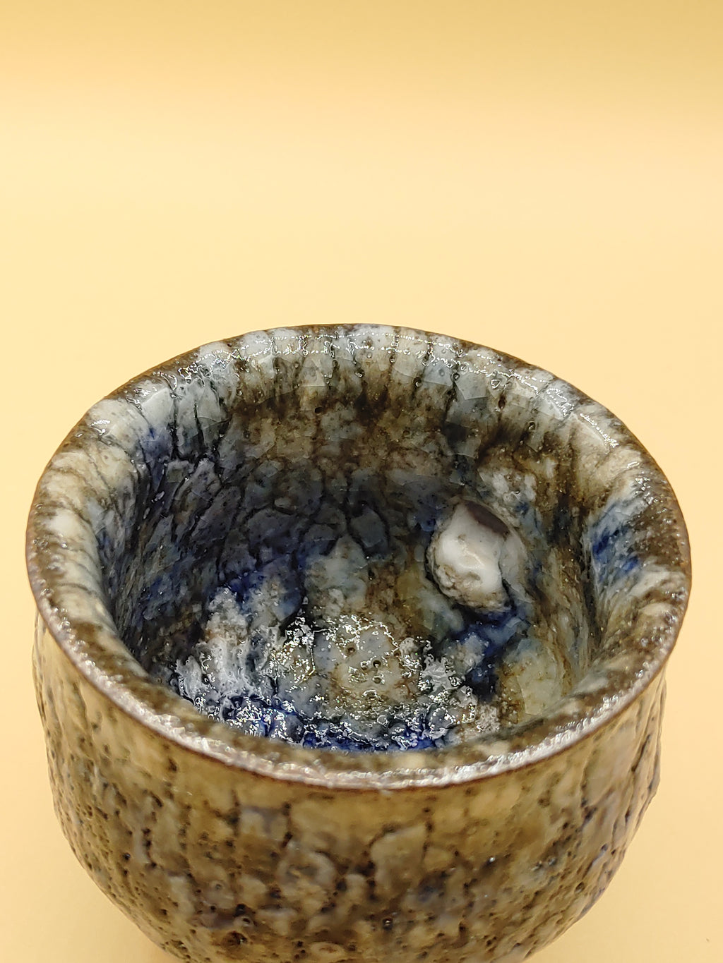 The Nebula Cup — Shino Wood-Fired Teacup — product view 6