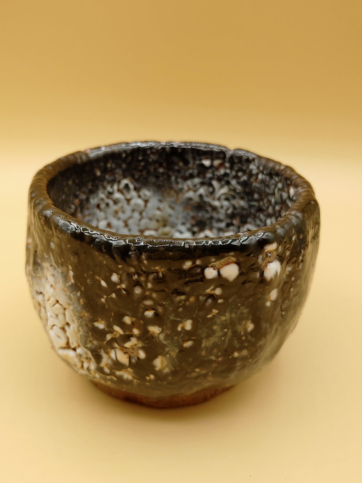 The Ashen Sea — Shino Wood-Fired Chawan