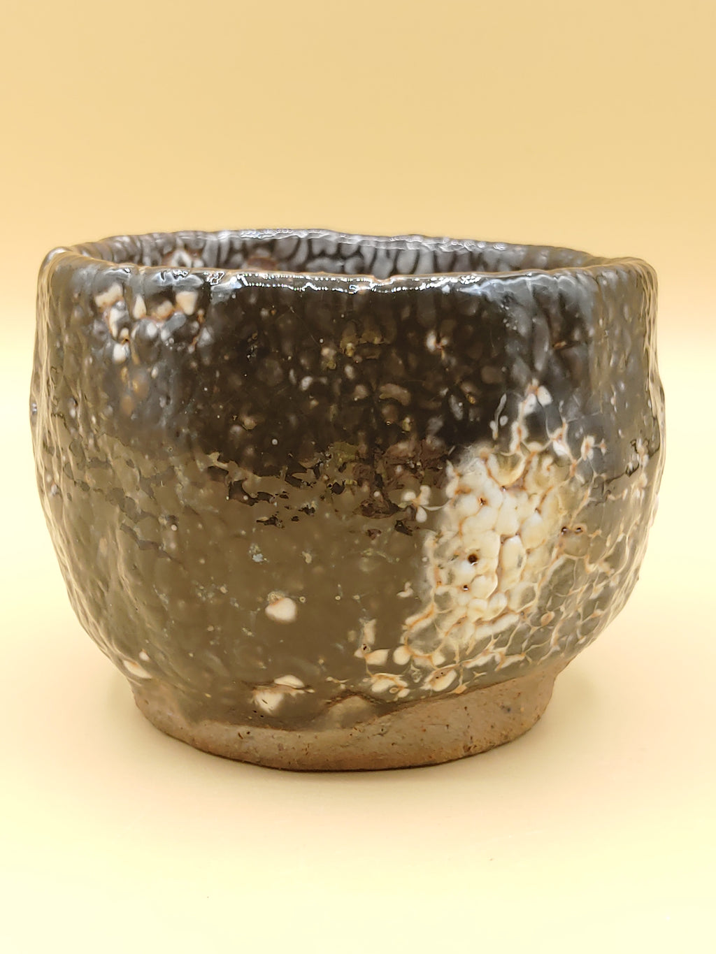 The Ashen Sea — Shino Wood-Fired Chawan — product view 3