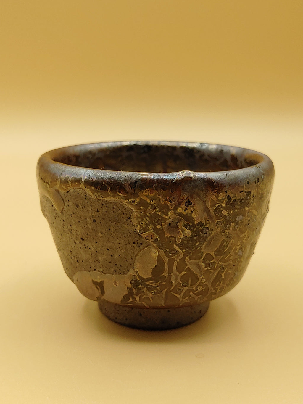 The Amber Thimble — Shino Wood-Fired Chawan — product view 4