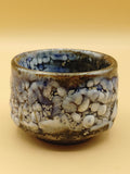 The Blue Stone Bowl — Shino Wood-Fired Chawan