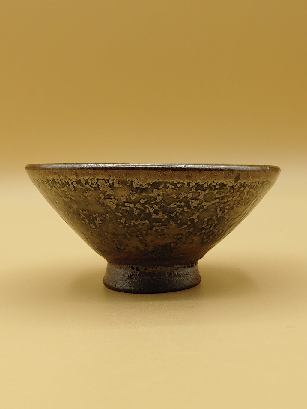 The Milky Way Saucer — Shino Wood-Fired Tenmoku Chawan