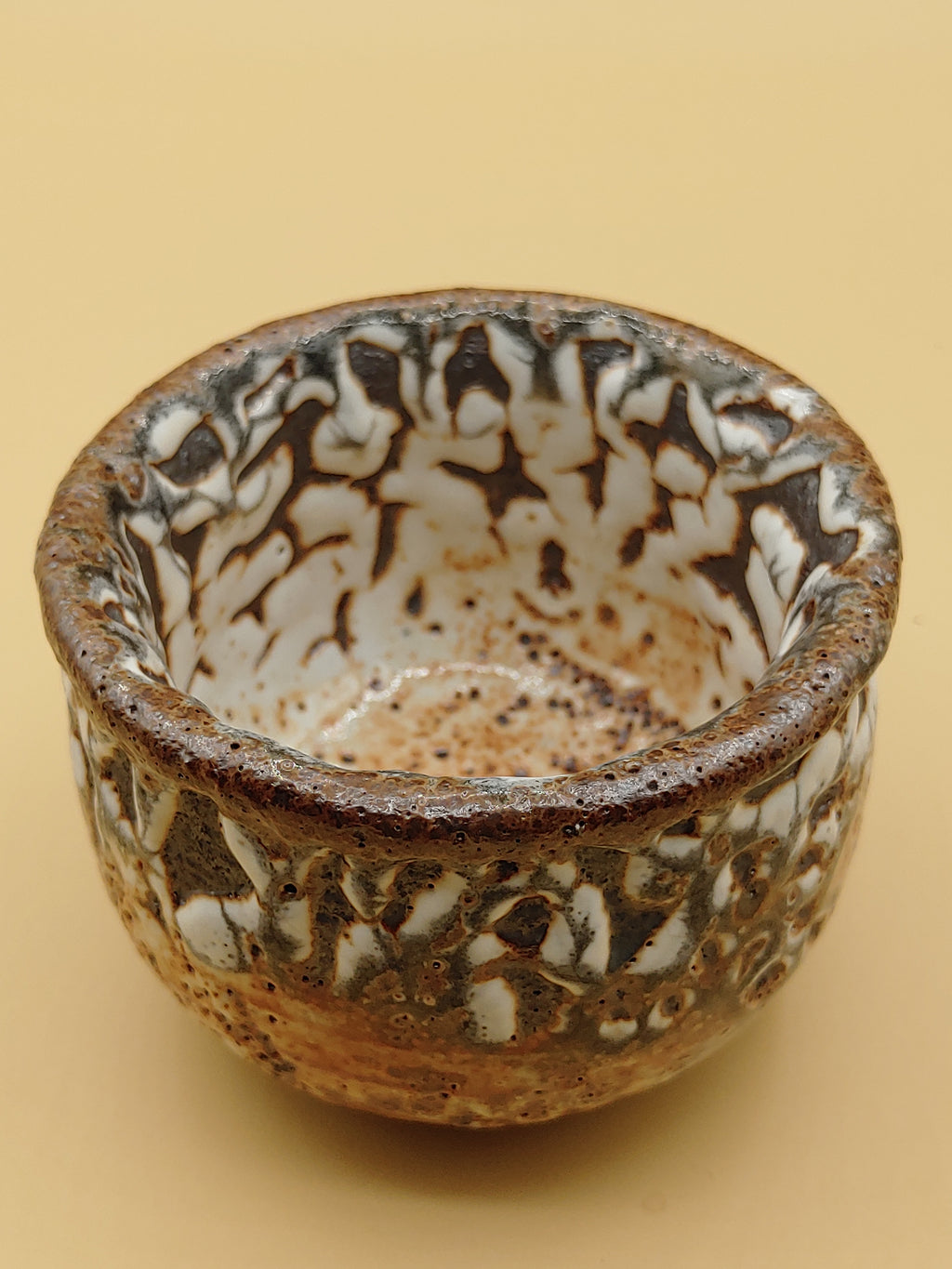 The Cloud & Mountain Cup — Shino Wood-Fired Chawan — product view 4