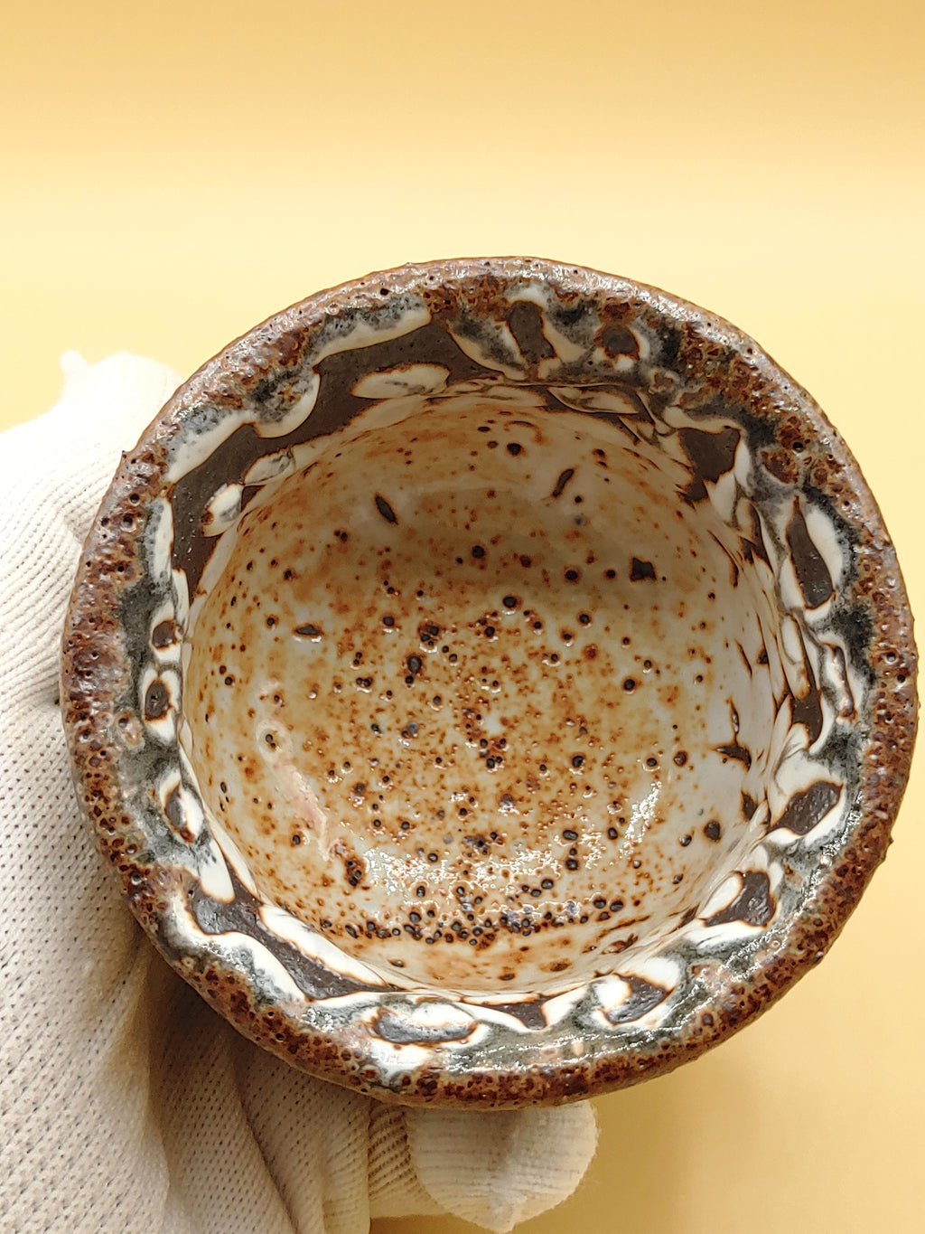 The Cloud & Mountain Cup — Shino Wood-Fired Chawan — product view 6