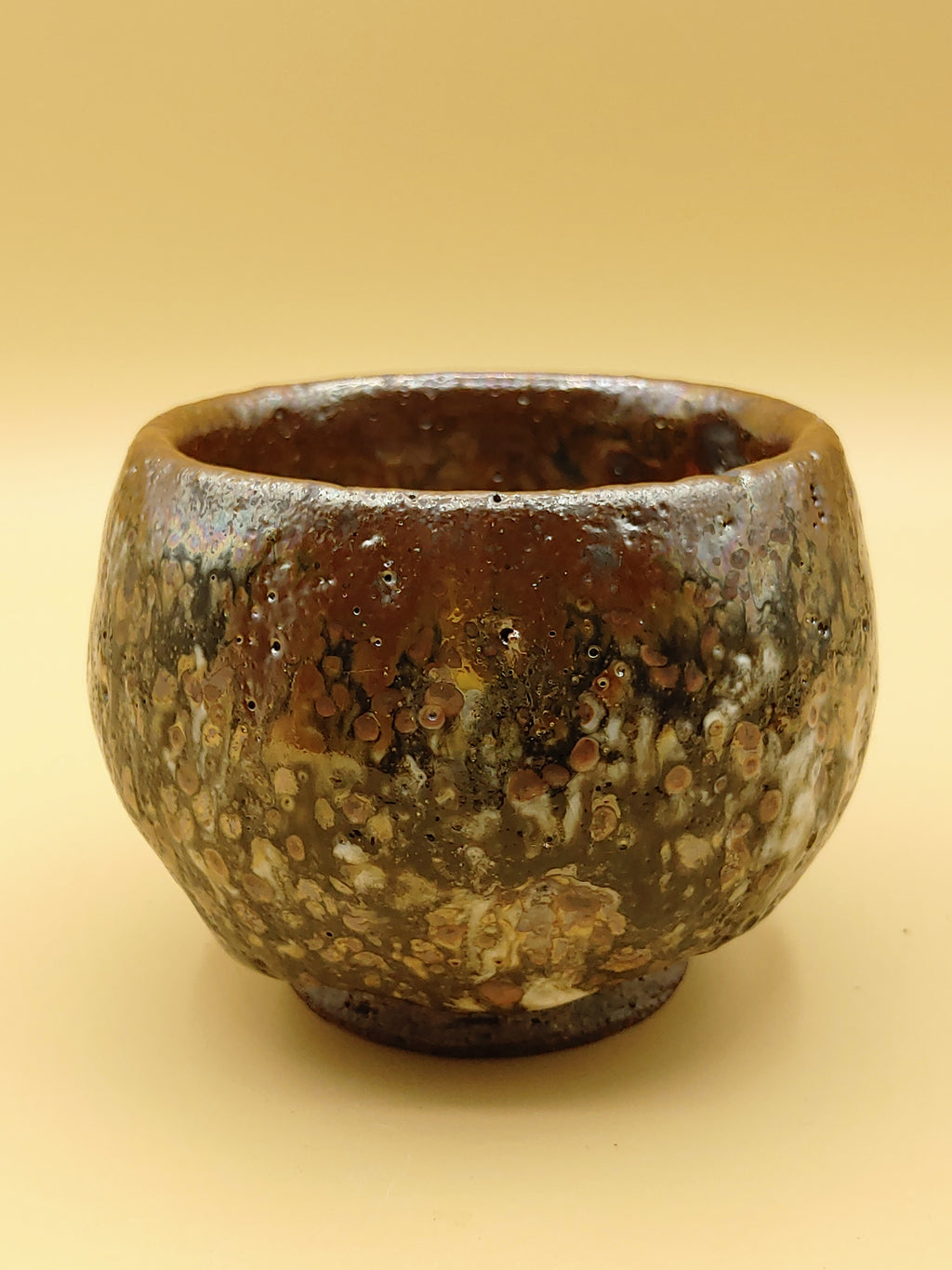 The Aurora Cup — Shino Wood-Fired Chawan