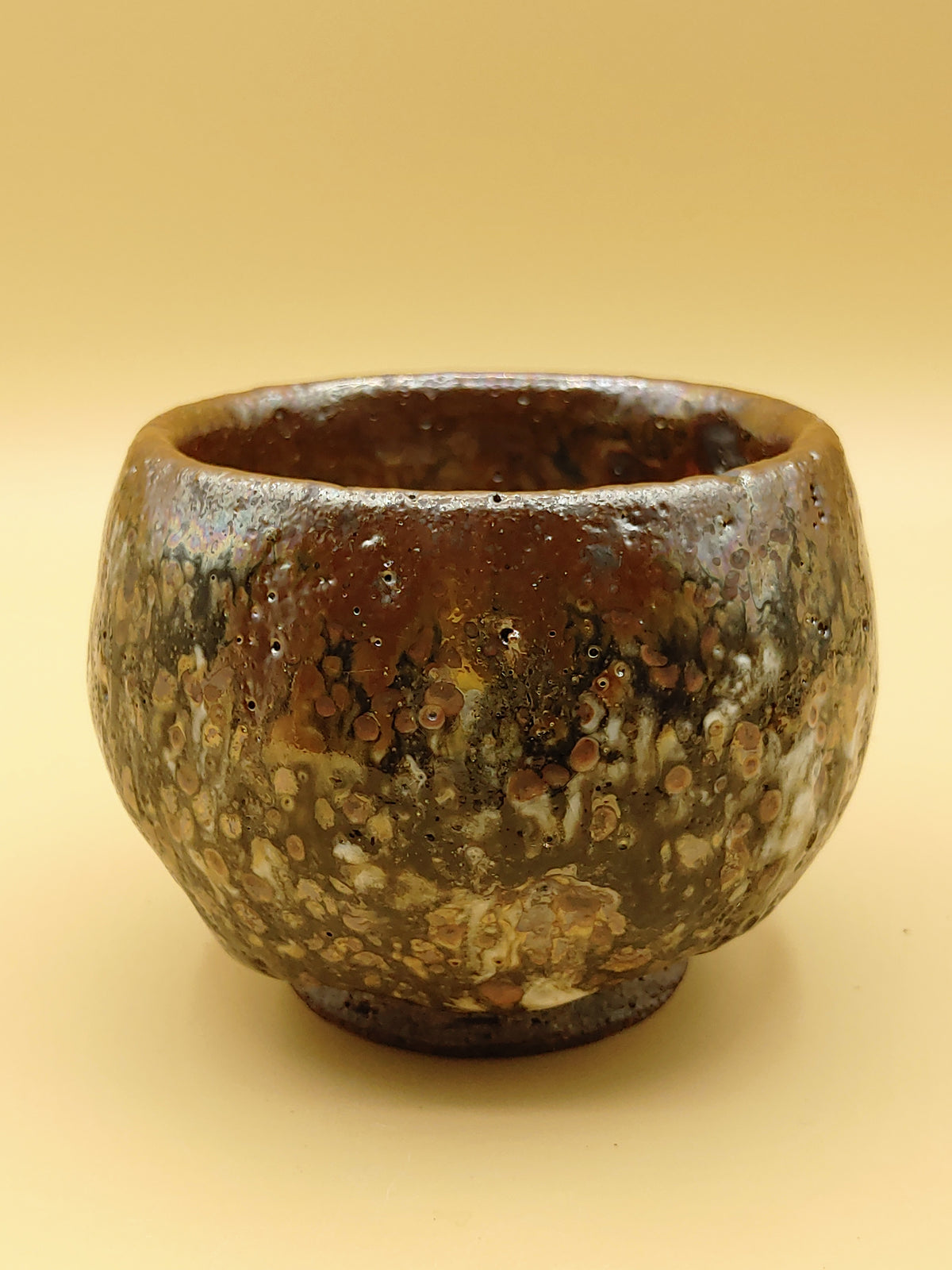 The Aurora Cup — Shino Wood-Fired Chawan