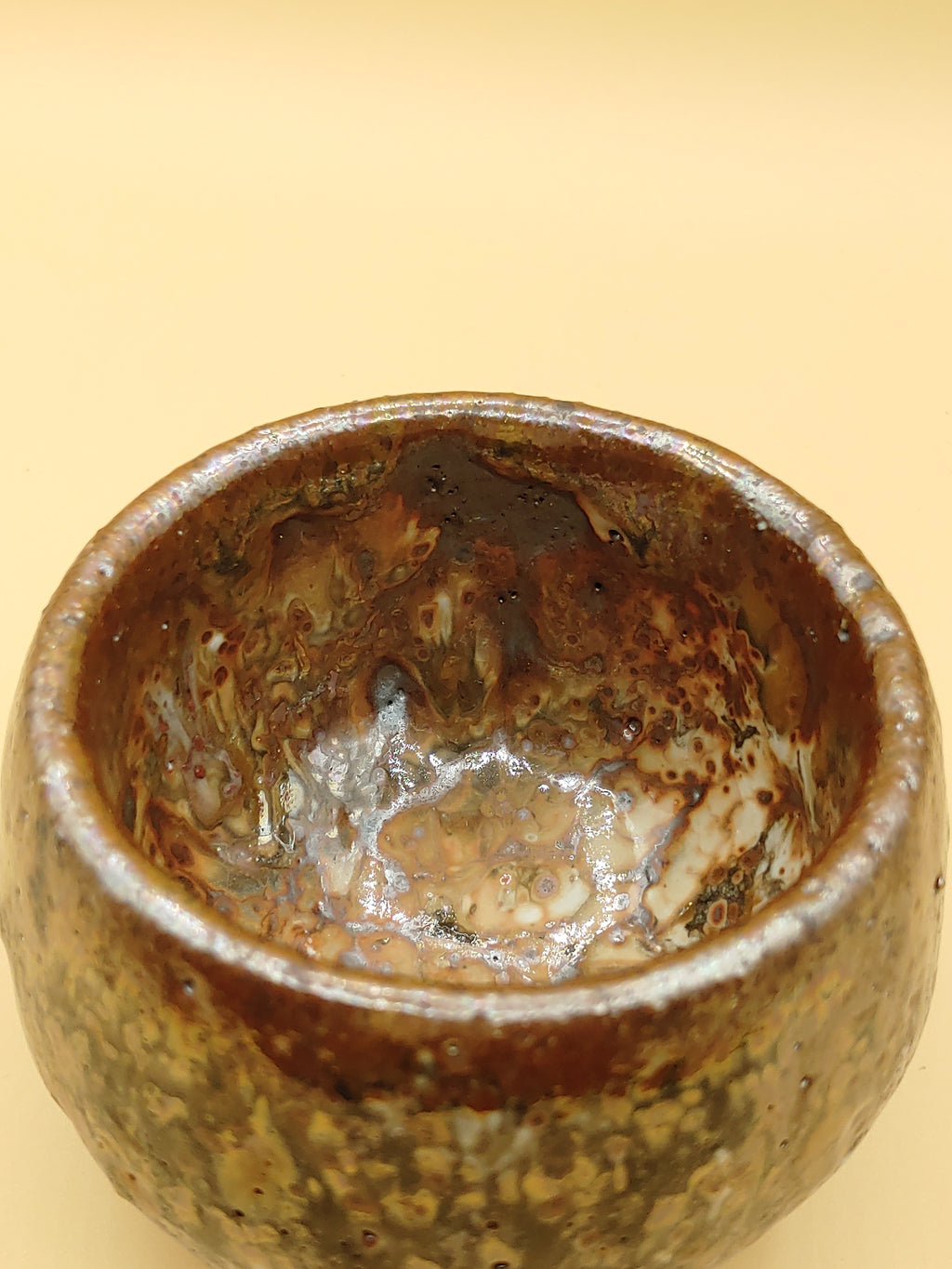 The Aurora Cup — Shino Wood-Fired Chawan — product view 5
