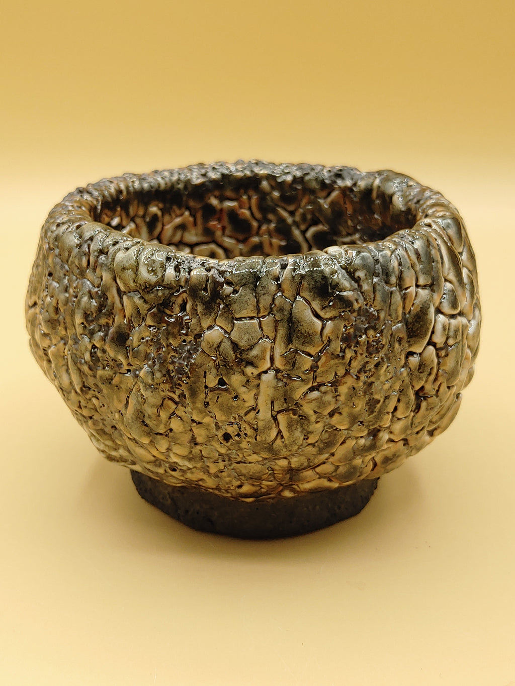 The Lava Bowl — Shino Wood-Fired Chawan — product view 3