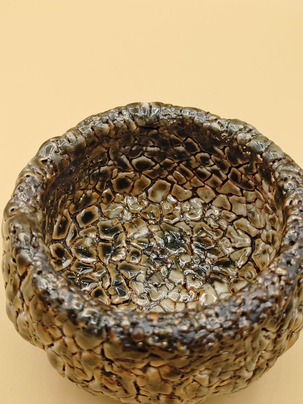 The Lava Bowl — Shino Wood-Fired Chawan — product view 7