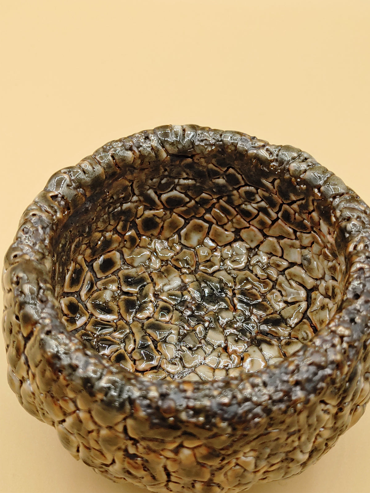 The Lava Bowl — Shino Wood-Fired Chawan — product view 7