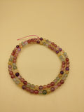 Pastel Multicolour 6.25 mm Super Seven Crystal Bracelet (#B002)
