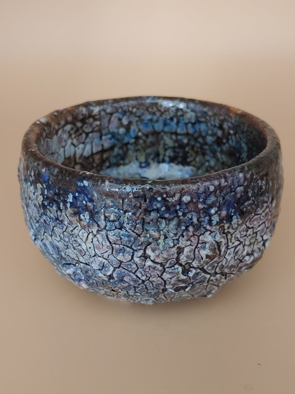 The Universe in a Bowl — Shino Wood-Fired Chawan — product view 4
