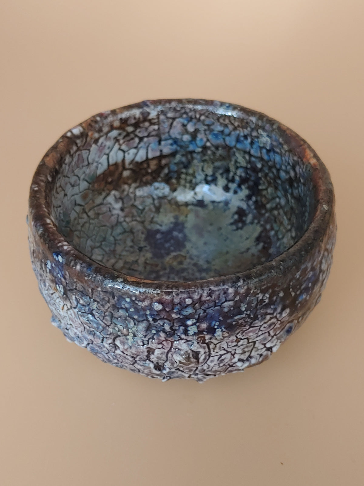 The Universe in a Bowl — Shino Wood-Fired Chawan — product view 5