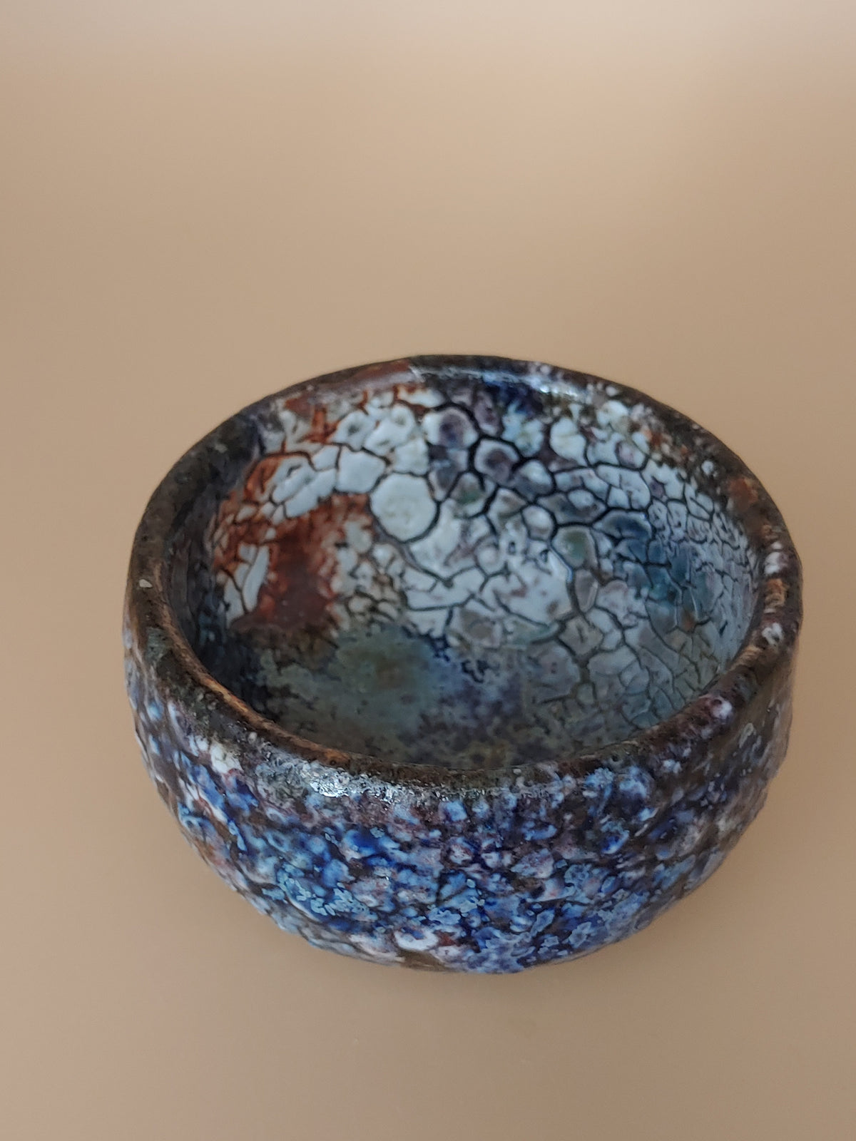 The Universe in a Bowl — Shino Wood-Fired Chawan — product view 6