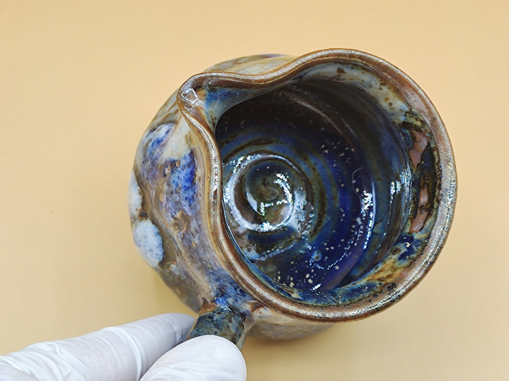 The Galaxy Pour — Shino Wood-Fired Tea Pitcher — product view 2