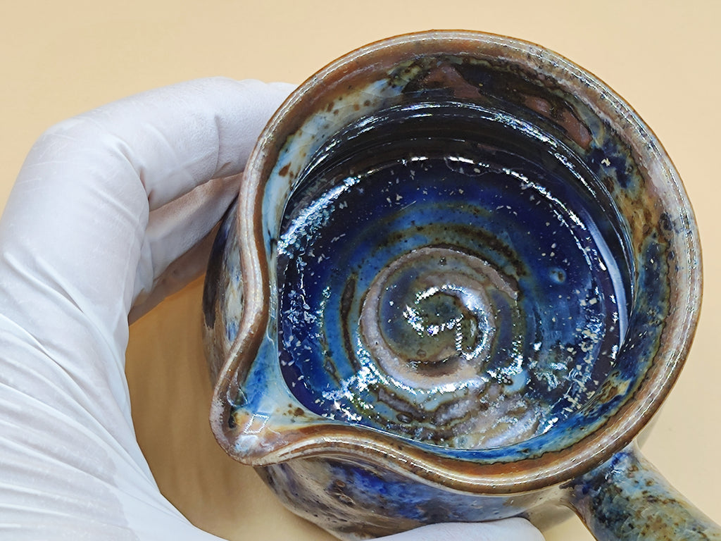 The Galaxy Pour — Shino Wood-Fired Tea Pitcher — product view 5