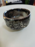 Stone, Shadow, and Snow — Shino Wood-Fired Teacup